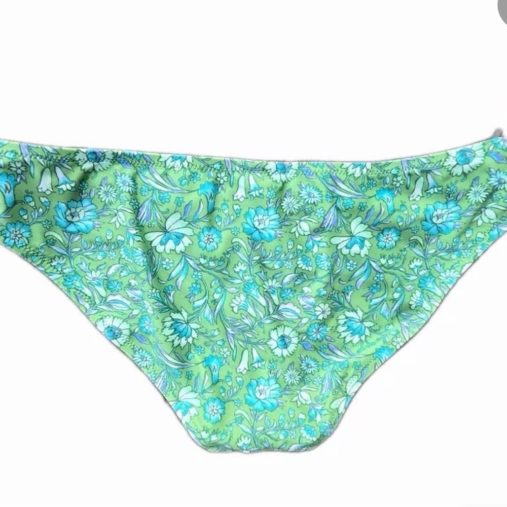 J. Crew Green Floral Bikini Set - Picture 5 of 12